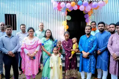 গৃহহীন মানুষের মুখে হাসি, মানবিক শেরপুর গঠনে জেলা প্রশাসনের উদ্যোগ