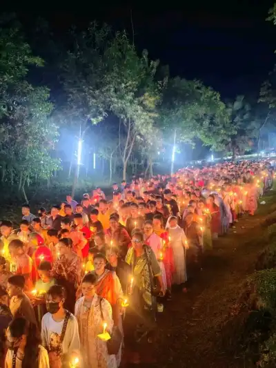 শেরপুরের বারোমারীতে ফাতেমা রাণীর ঐতিহ্যবাহী তীর্থোৎসব উদযাপন