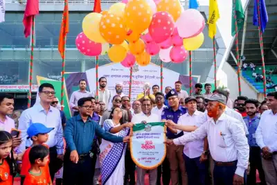 জেলা প্রশাসক গোল্ডকাপ ফুটবল টুর্নামেন্ট ২০২৬-এর শুভ উদ্বোধন